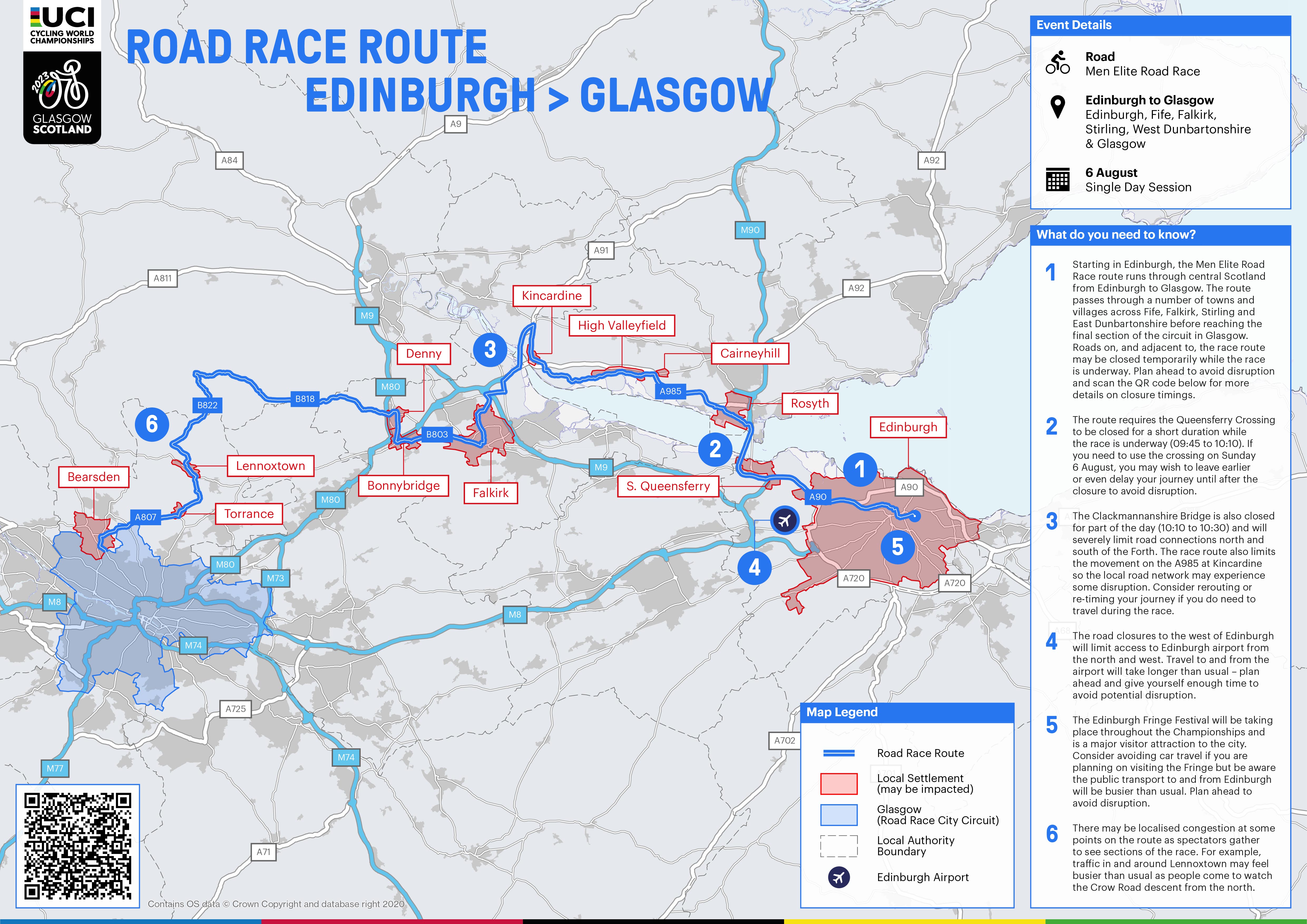 UCI Championships Men s Elite Road Race Traffic Scotland